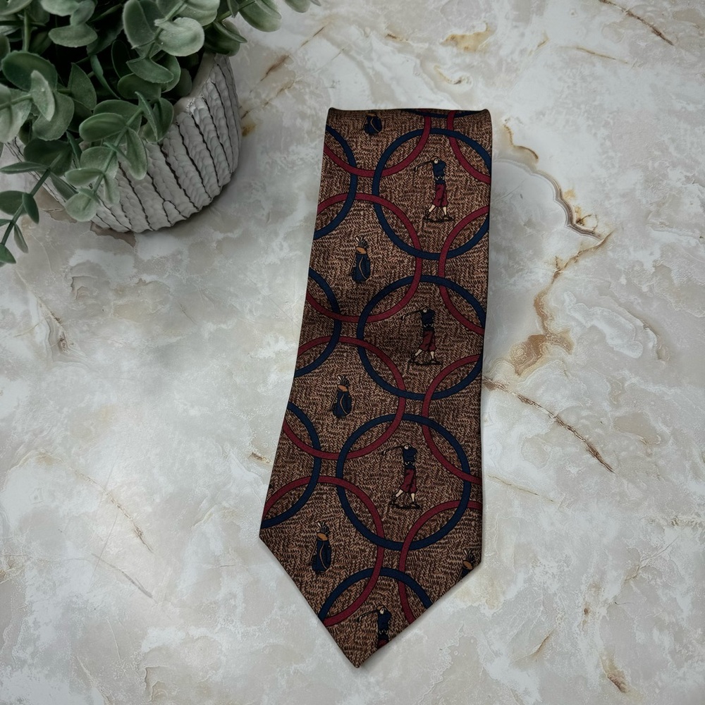 Nautica 100% Silk Men's Tie 3 7/8" - 56"